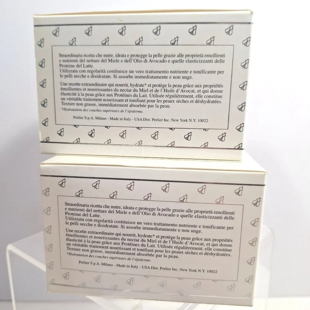 Perlier Honey Miel Nurturing Body Balm Lotion Bath Shower Cream 4 Lot - Picture 9 of 12